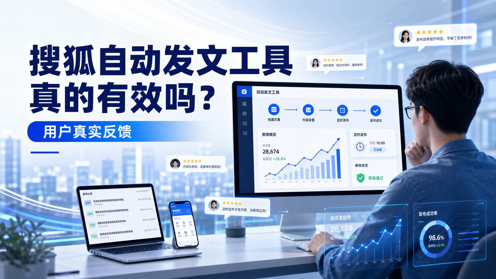搜狐自动发文工具真的有效吗？丽水用户的真实反馈